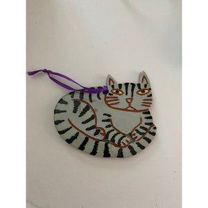 Animalia Ceramic Cat Ornament